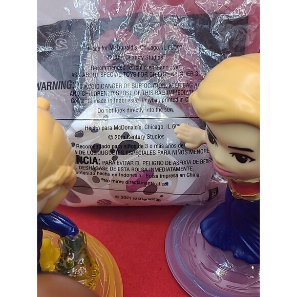 2023 McDONALD'S Disney The Marvels Super Heroes Set From Display  10 Toy Bundle - Picture 9 of 10